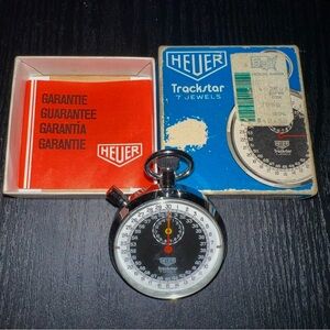 HEUER TRACKSTAR STOPWATCH TRACKSTAR 7 JEWELS WORKS
